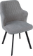 Миниатюра изображения товара Стул ТриЯ Лукас поворотный (черный муар/Brendy Grey)