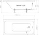 Миниатюра изображения товара Ванна акриловая Triton Ультра 140x70