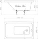 Миниатюра изображения товара Ванна акриловая Triton Ультра 120x70 (с ножками)