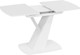 Миниатюра изображения товара Обеденный стол ТриЯ Гарда Тип 1 (белый/стекло матовое белое)