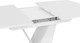 Миниатюра изображения товара Обеденный стол ТриЯ Гарда Тип 1 (белый/стекло матовое белое)