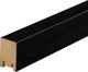 Миниатюра изображения товара Рейка интерьерная Стильный Дом 2700х35х22 (черный)