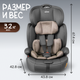 Миниатюра изображения товара Автокресло NINO Simple ZY10 (черный/бежевый)