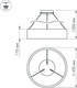Миниатюра изображения товара Люстра Arlight SP-TOR-RING-HANG-R460-33W Warm3000 BK 120deg / 023393(1)