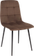 Миниатюра изображения товара Стул Алвест AV 406-N (шоколадный бархат Confetti Chocolate/черный)