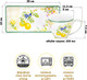 Миниатюра изображения товара Чашка с блюдцем Elan Gallery Лимоны / 420758 (New Bone China)