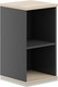 Миниатюра изображения товара Стеллаж Norden 2 ур. 400 / AG.203.AN.AR (антрацит/ак.равелло)
