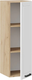 Миниатюра изображения товара Шкаф навесной для кухни ТриЯ Лорас 1ВВ3 с одной дверью (дуб крафт золотой/холст белый)