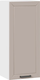Миниатюра изображения товара Шкаф навесной для кухни ТриЯ Лорас 1ВВ4 с одной дверью (белый/холст латте)