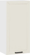 Миниатюра изображения товара Шкаф навесной для кухни ТриЯ Лорас 1ВВ45 с одной дверью (белый/холст брюле)