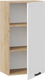 Миниатюра изображения товара Шкаф навесной для кухни ТриЯ Лорас 1ВВ5 с одной дверью (дуб крафт золотой/холст белый)