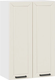 Миниатюра изображения товара Шкаф навесной для кухни ТриЯ Лорас 1ВВ6 с двумя дверями (белый/холст брюле)