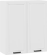 Миниатюра изображения товара Шкаф навесной для кухни ТриЯ Лорас 1ВВ8 с двумя дверями (белый/холст белый)
