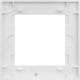 Миниатюра изображения товара Рамка для выключателей и розеток Arlight FRM-GLARE-GS-1-WH / 043786
