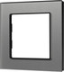 Миниатюра изображения товара Рамка для выключателей и розеток Arlight FRM-GLARE-GS-1-GR / 043788