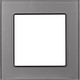 Миниатюра изображения товара Рамка для выключателей и розеток Arlight FRM-GLARE-GS-1-GR / 043788