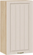 Миниатюра изображения товара Шкаф навесной для кухни ТриЯ Лина 1ВВ5 с одной дверью (дуб крафт золотой/крем)