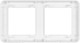 Миниатюра изображения товара Рамка для выключателей и розеток Arlight FRM-VERSA-PL-2-GR / 043780
