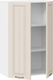 Миниатюра изображения товара Шкаф навесной для кухни ТриЯ Лина 1ВВ6 с двумя дверями (белый/крем)
