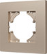 Миниатюра изображения товара Рамка для выключателей и розеток Arlight FRM-PERIO-PL-1-GD / 049691
