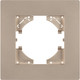 Миниатюра изображения товара Рамка для выключателей и розеток Arlight FRM-PERIO-PL-1-GD / 049691