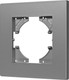 Миниатюра изображения товара Рамка для выключателей и розеток Arlight FRM-PERIO-PL-1-GR / 049690
