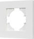 Миниатюра изображения товара Рамка для выключателей и розеток Arlight FRM-PERIO-PL-1-WH / 049688