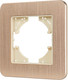 Миниатюра изображения товара Рамка для выключателей и розеток Arlight FRM-AKIRY-AL-1-GD / 049683