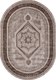 Миниатюра изображения товара Ковер Karmen Hali Armina 04037A BROWN / BROWN OVAL (1.6x2.3)