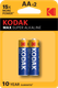Миниатюра изображения товара Комплект батареек Kodak МАХ LR6 2BL KAA-2 / 100004289