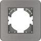 Миниатюра изображения товара Рамка для выключателей и розеток Arlight FRM-OMALI-SFGS-1-GR / 049677
