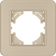 Миниатюра изображения товара Рамка для выключателей и розеток Arlight FRM-OMALI-SFGS-1-GD / 049679