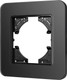 Миниатюра изображения товара Рамка для выключателей и розеток Arlight FRM-OMALI-SFGS-1-BK / 049676