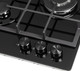 Миниатюра изображения товара Газовая варочная панель ZORG HAG45 FDW BL