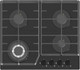 Миниатюра изображения товара Газовая варочная панель ZORG HAG63 FDW BL