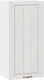 Миниатюра изображения товара Шкаф навесной для кухни ТриЯ Лина 1ВВ45 с одной дверью (белый/белый)