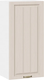 Миниатюра изображения товара Шкаф навесной для кухни ТриЯ Лина 1ВВ45 с одной дверью (белый/крем)