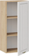 Миниатюра изображения товара Шкаф навесной для кухни ТриЯ Лина 1ВВ45 с одной дверью (дуб крафт золотой/белый)
