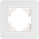 Миниатюра изображения товара Рамка для выключателей и розеток Arlight FRM-OMALI-GS-1-WH / 049648