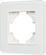 Миниатюра изображения товара Рамка для выключателей и розеток Arlight FRM-OMALI-GS-1-WH / 049648