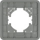 Миниатюра изображения товара Рамка для выключателей и розеток Arlight FRM-OMALI-GS-1-GR / 049665