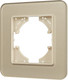 Миниатюра изображения товара Рамка для выключателей и розеток Arlight FRM-OMALI-GS-1-GD / 049667