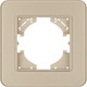 Миниатюра изображения товара Рамка для выключателей и розеток Arlight FRM-OMALI-GS-1-GD / 049667