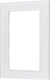 Миниатюра изображения товара Рамка для выключателей и розеток Arlight FRM-GLARE-GS-D-WH / 043789