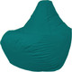 Миниатюра изображения товара Бескаркасное кресло Flagman Груша Супер Мега 4XL Г5.1-08 (бирюзовый)