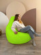Миниатюра изображения товара Бескаркасное кресло Flagman Груша Супер Мега 4XL Г5.1-25 (лимон)