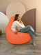 Миниатюра изображения товара Бескаркасное кресло Flagman Груша Супер Мега 4XL Г5.2-08 (оранжевый)