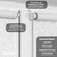 Миниатюра изображения товара Рулонная штора Sundays Home LM 97-11 220х185 (белый)