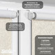 Миниатюра изображения товара Рулонная штора Sundays Home LM 97-04 100х160 (бежевый)