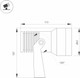 Миниатюра изображения товара Прожектор Arlight KT-RAY-COLOR-R61-12W RGB-Warm3000 DG 36deg / 032559